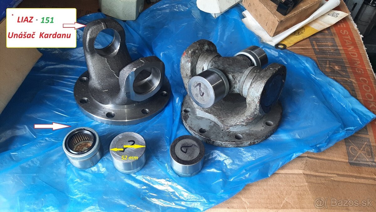 Kardany UNK320 ,LKT 120,, UNC201 - 4