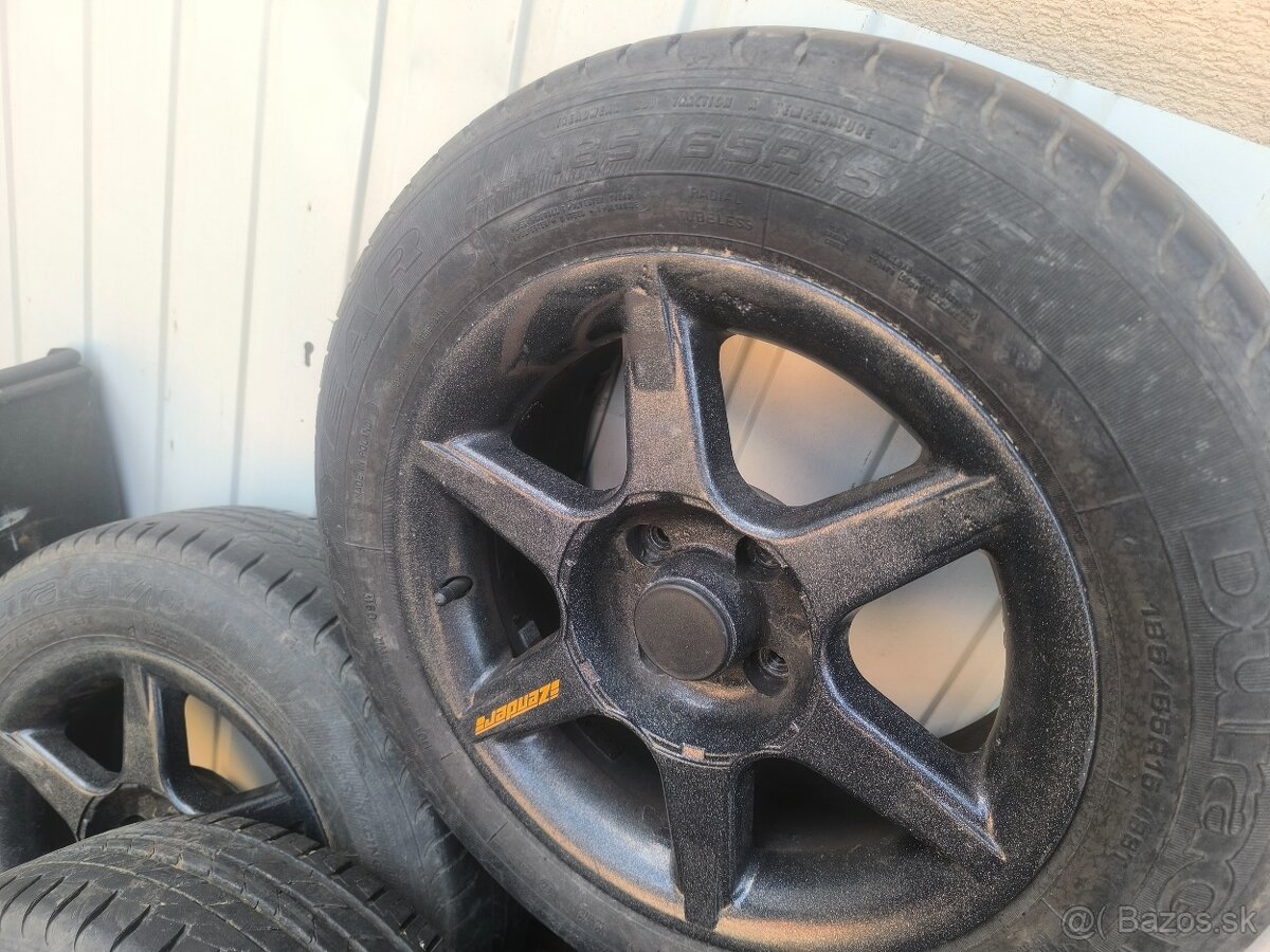 Predám pneu 185/65 r15 + disky - 4