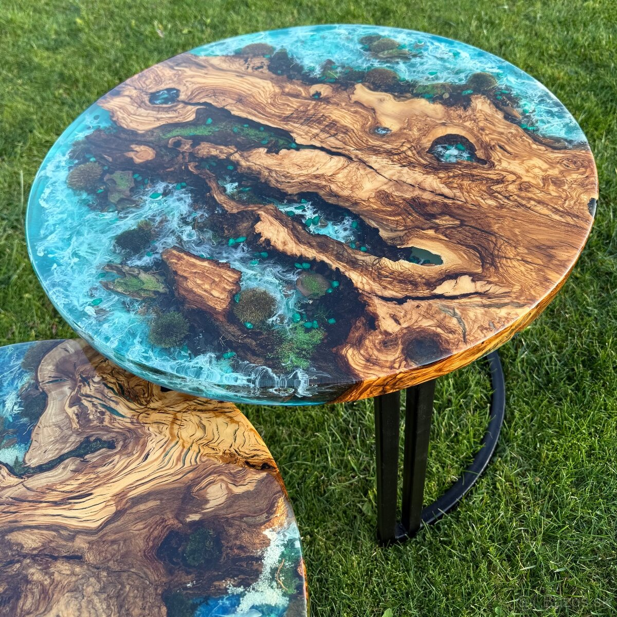 Epoxidový stôl , set konferenčných stolov , epoxidové stoly - 4