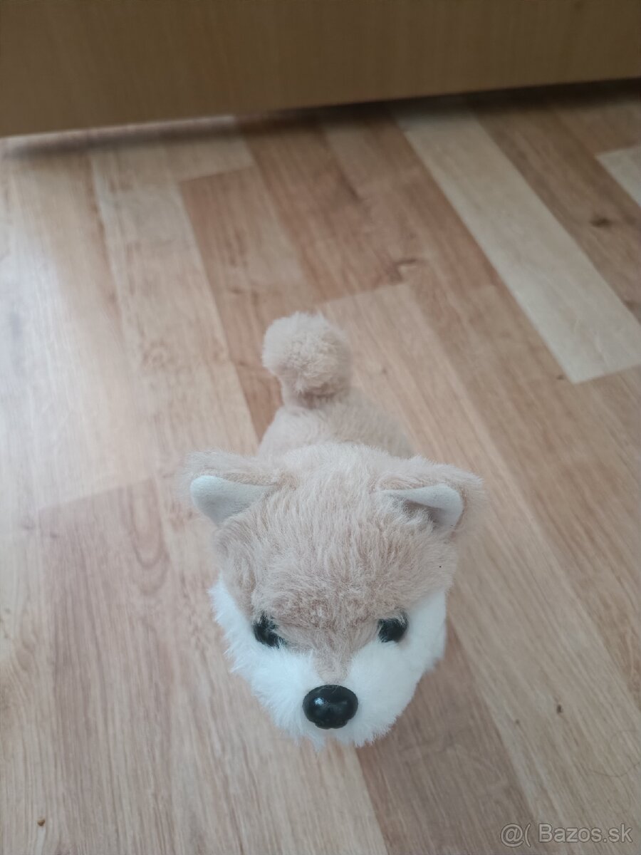 Plyšový psík na batérie - 4