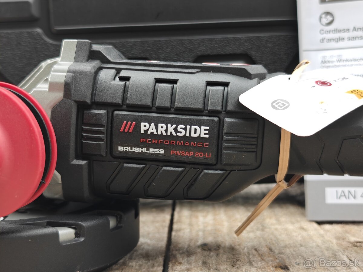 PARKSIDE • aku uhlová brúska PWSAP 20-Li F6 - 4