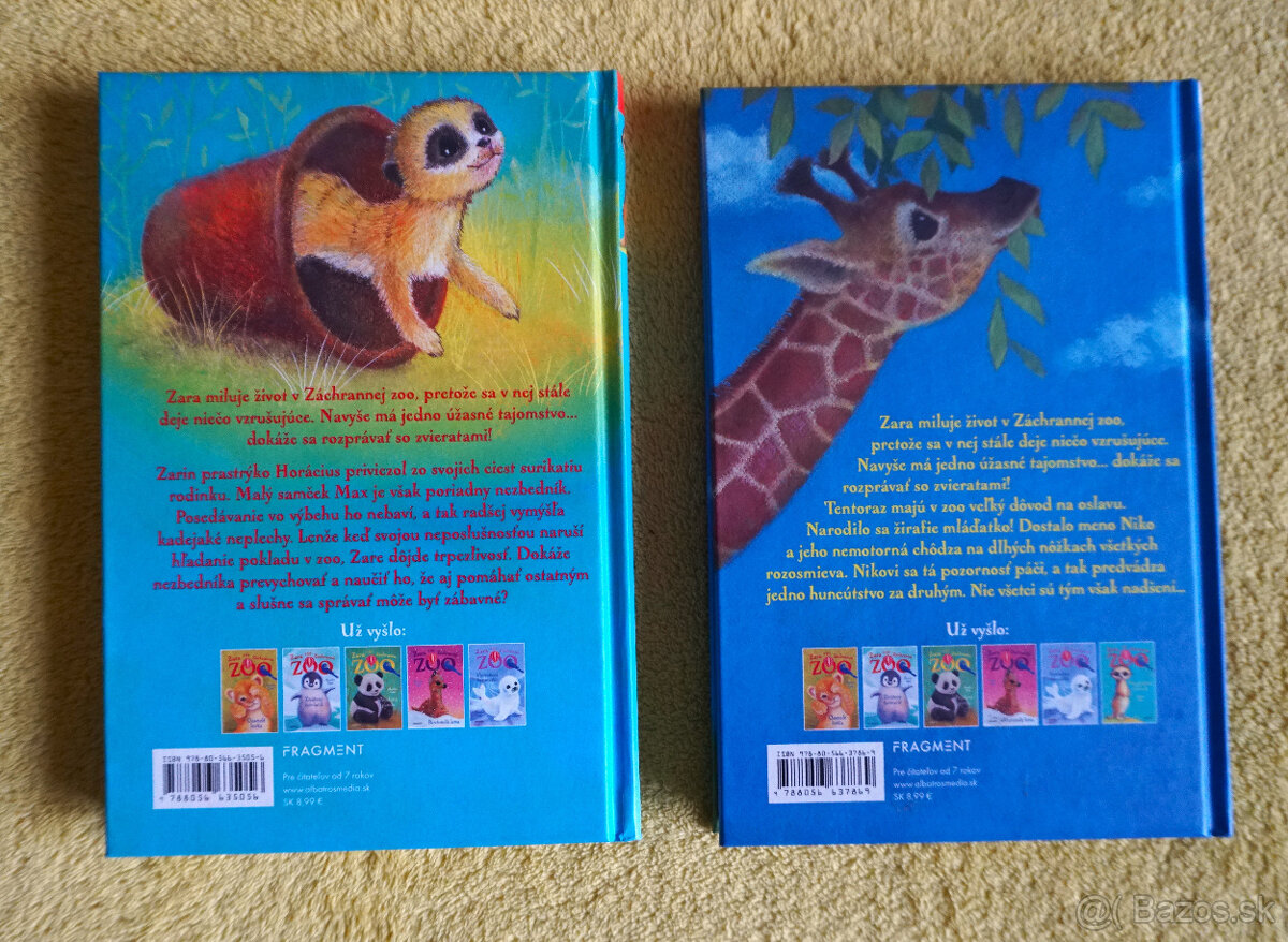 2 knihy Zara a jej záchranná ZOO - 4