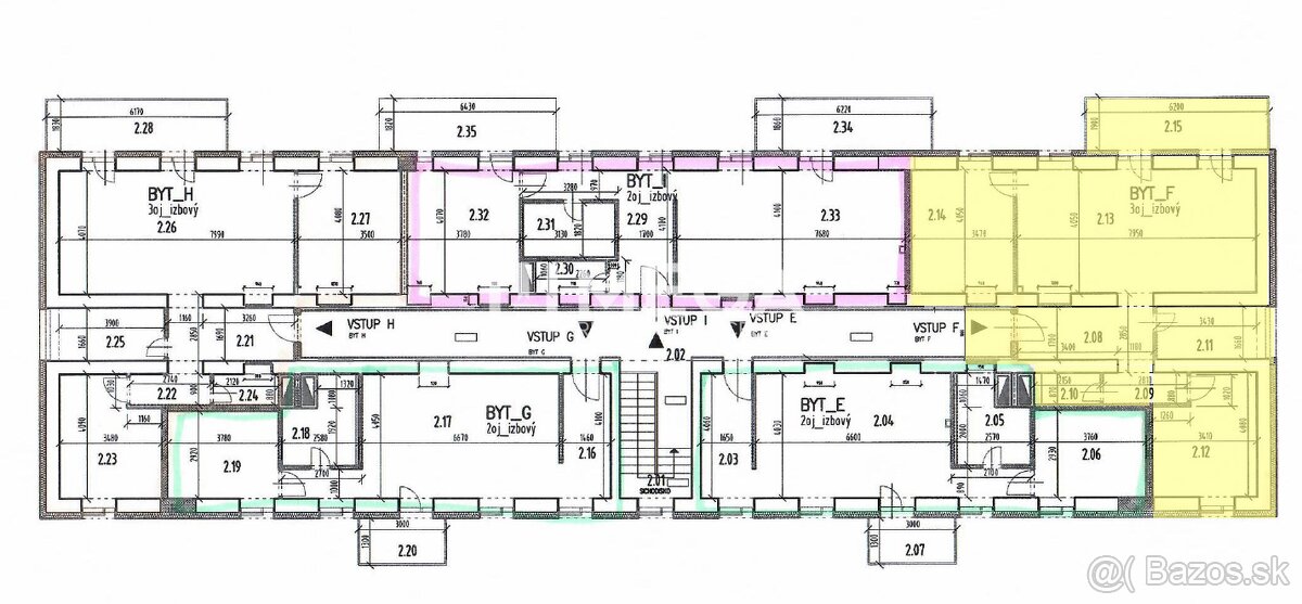PREDAJ MODERNE ZREKONŠTRUOVANÝCH BYTOV V STRÁŽSKOM (BYT F) - 4