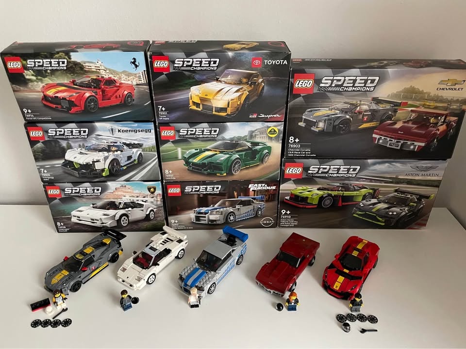 lego speed champions ako nové - 13€ kus - 4