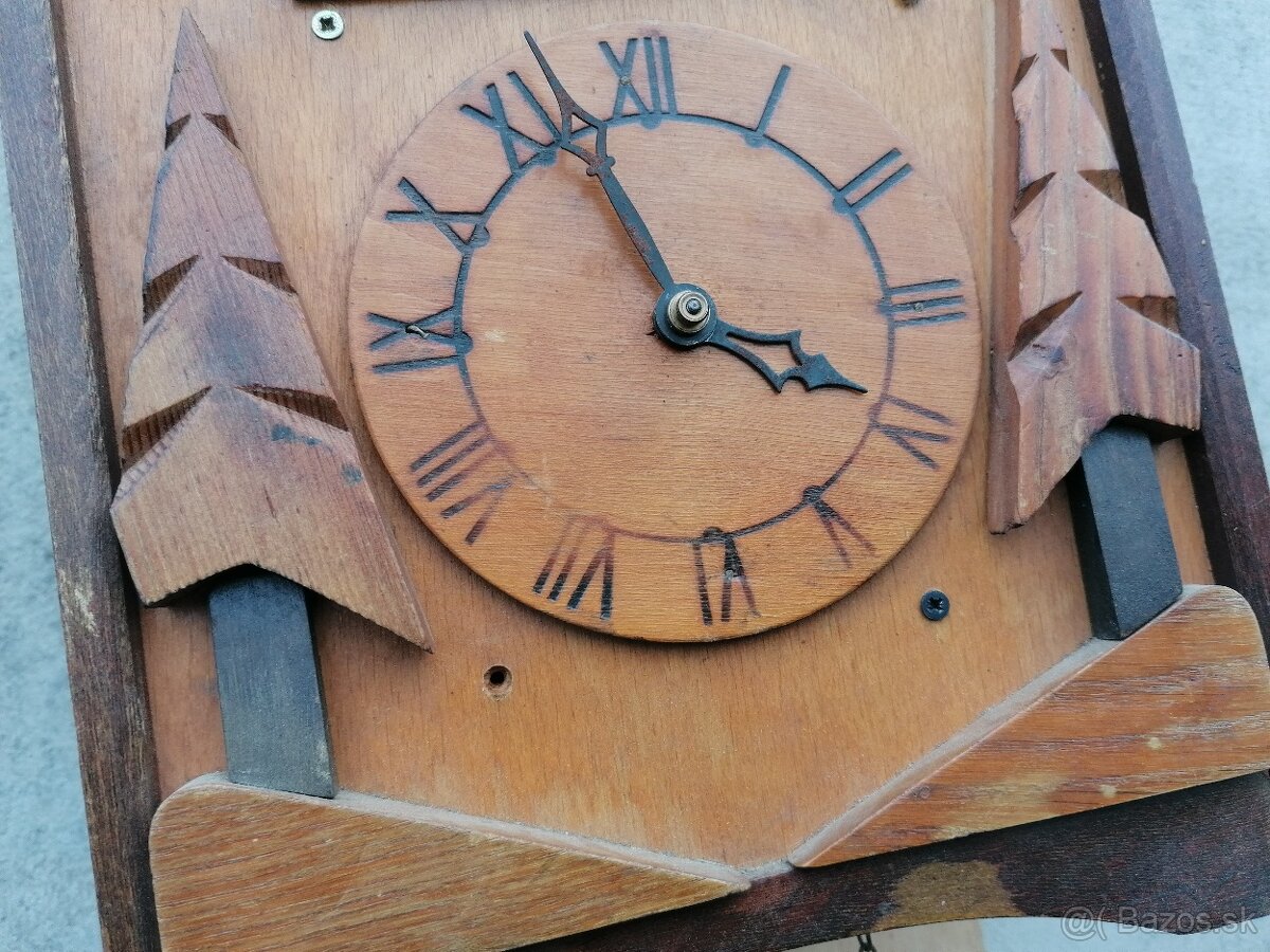 Predám staré drevené kukučkové hodiny - 4