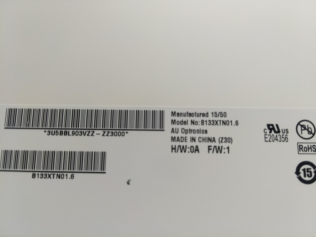 predám 13.3" LED SLIM displej z notebooku B133XTN01 - 4