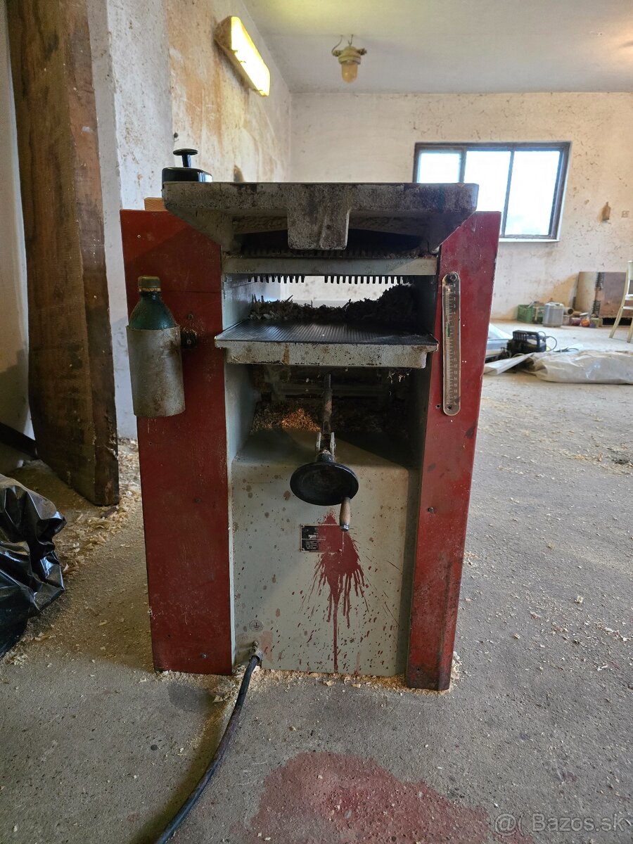 Kombinovaná hobľovačka / zrovnávačka / prepúšťačka - 300 mm - 4