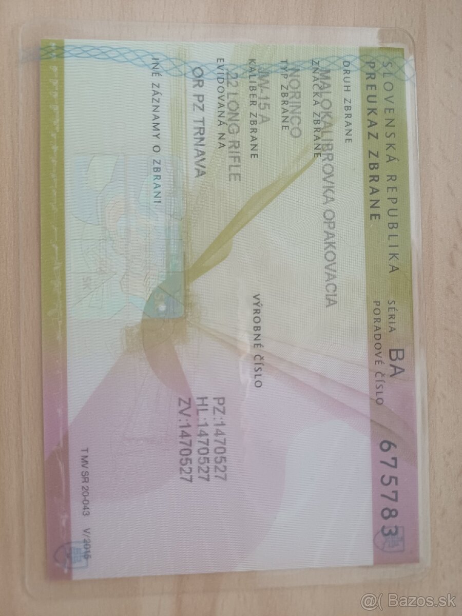 Predám malokalibrovku 22LR - 4