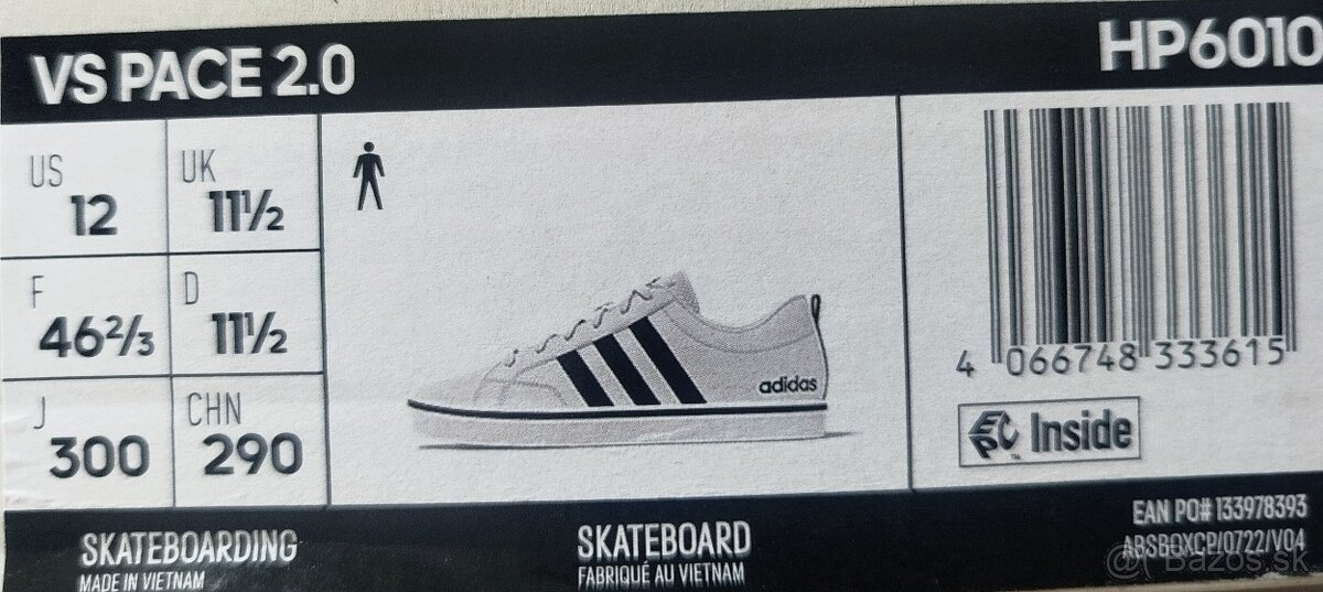 Pánske tenisky/botasky Adidas - biele - 46 2/3 - 4