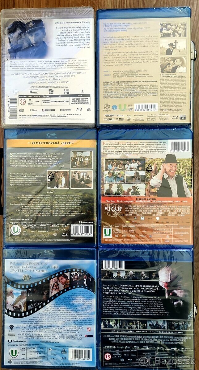 Prodám Blu-Ray filmy České - 4