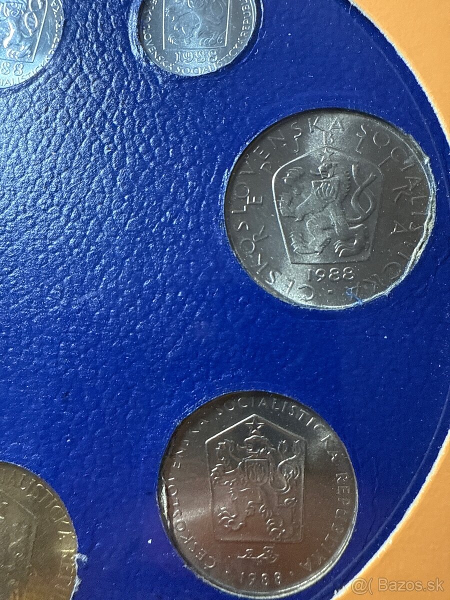 ČSSR sada 1988 - 4