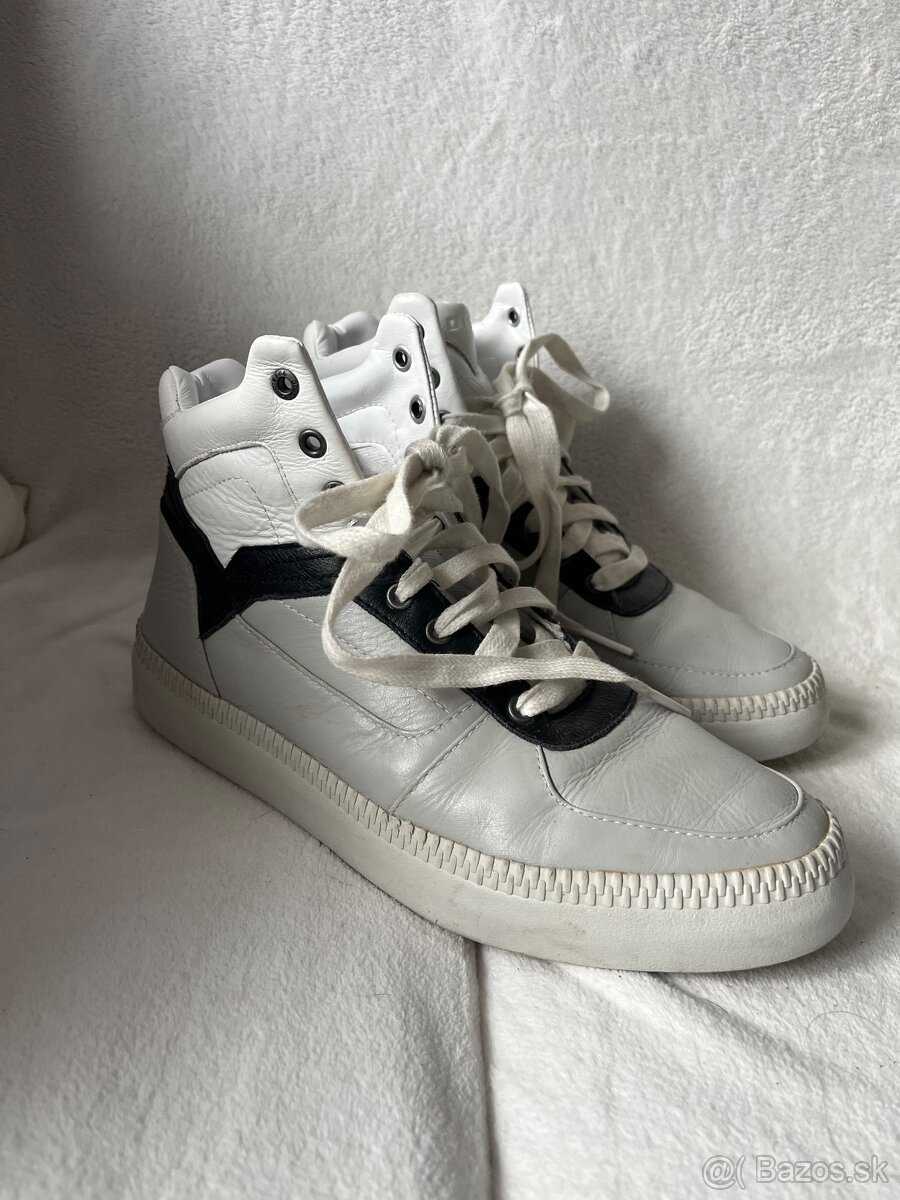 Kozene clenkove tenisky Diesel. Velkost 40. - 4