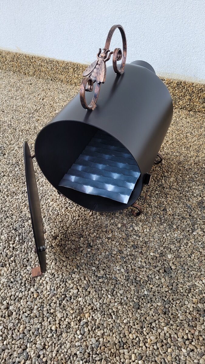 Udiareň,kovové ohnisko,dymbox. - 4