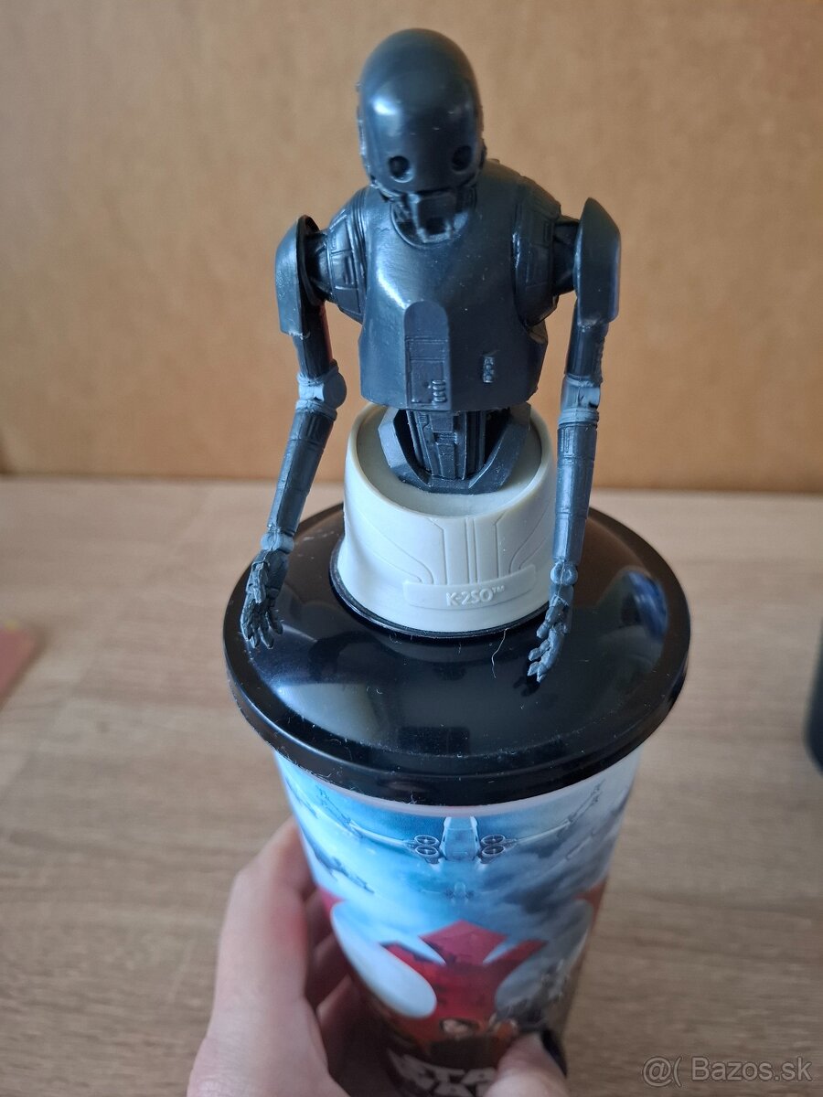 Star Wars figúrky - kino poháre s toppermi Kylo Ren - 4