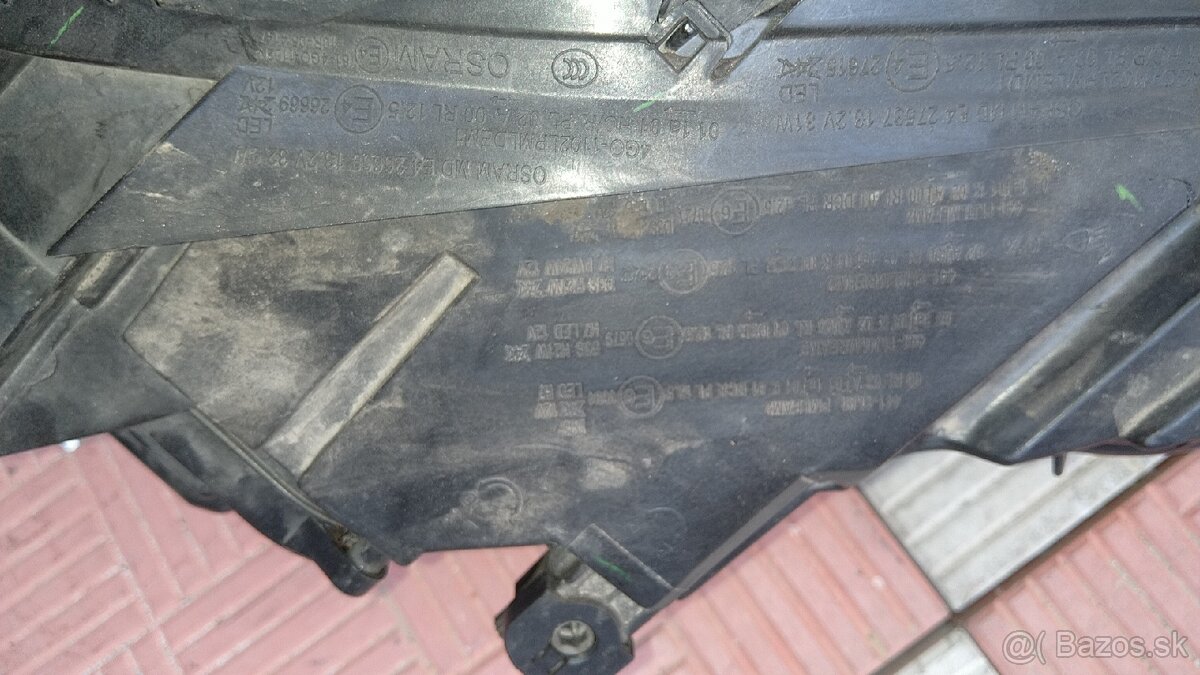 LED svetlomet pravý OSRAM bez predradníka. Golf 7. - 4