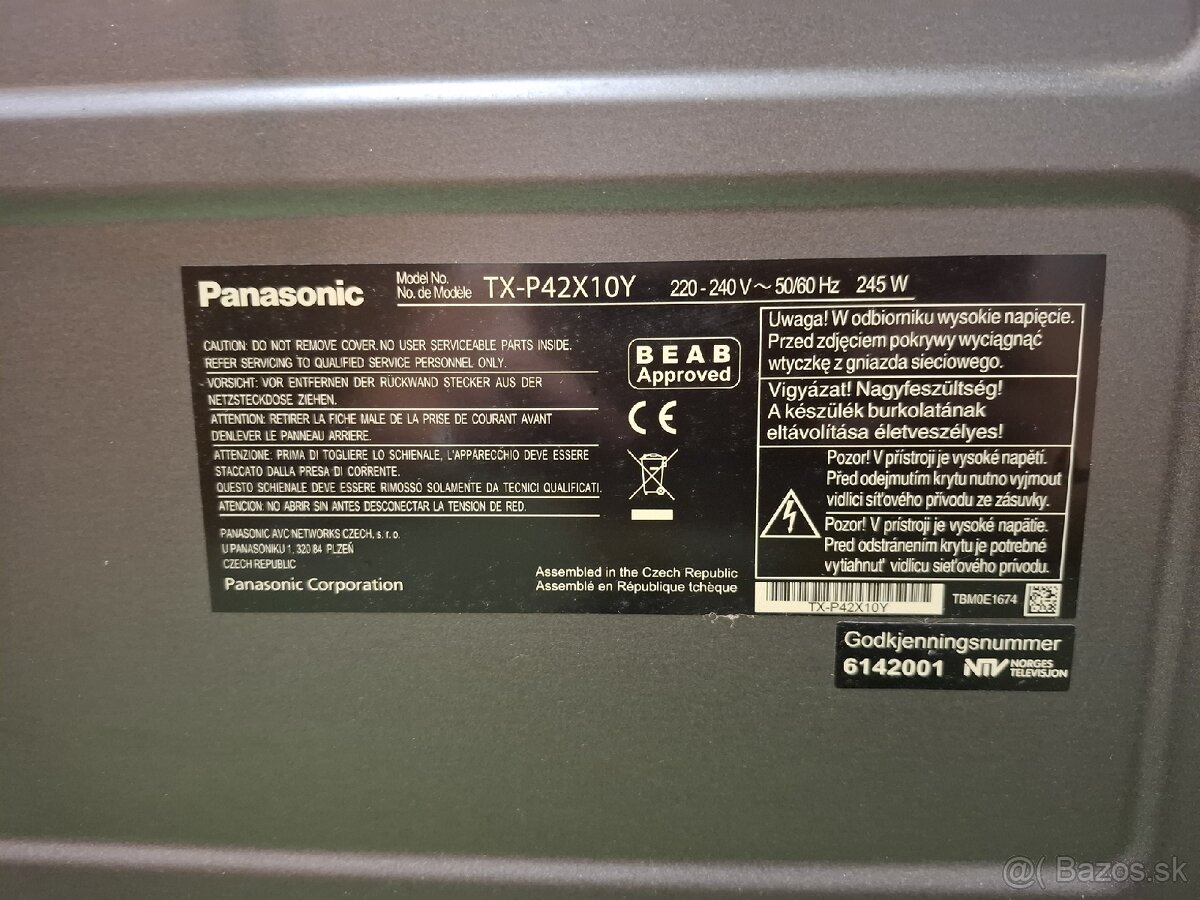 Panasonic Televízor - 4