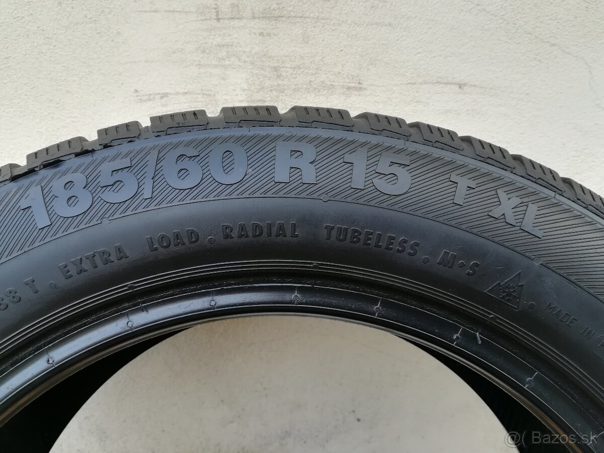ZIMNÉ PNEUMATIKY 185/60 R15 XL POLARIS3, 2KS - 4