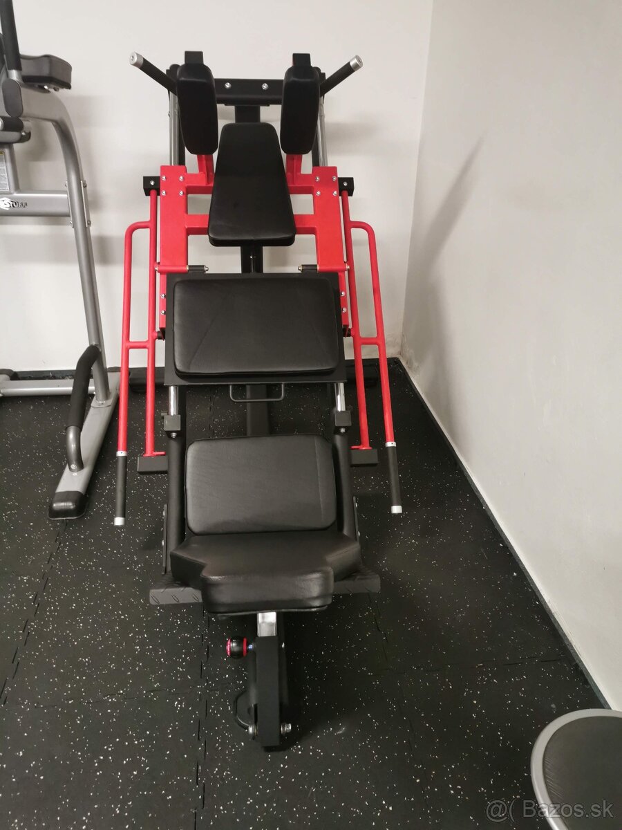 Leg press, hack dřep stroj - 4