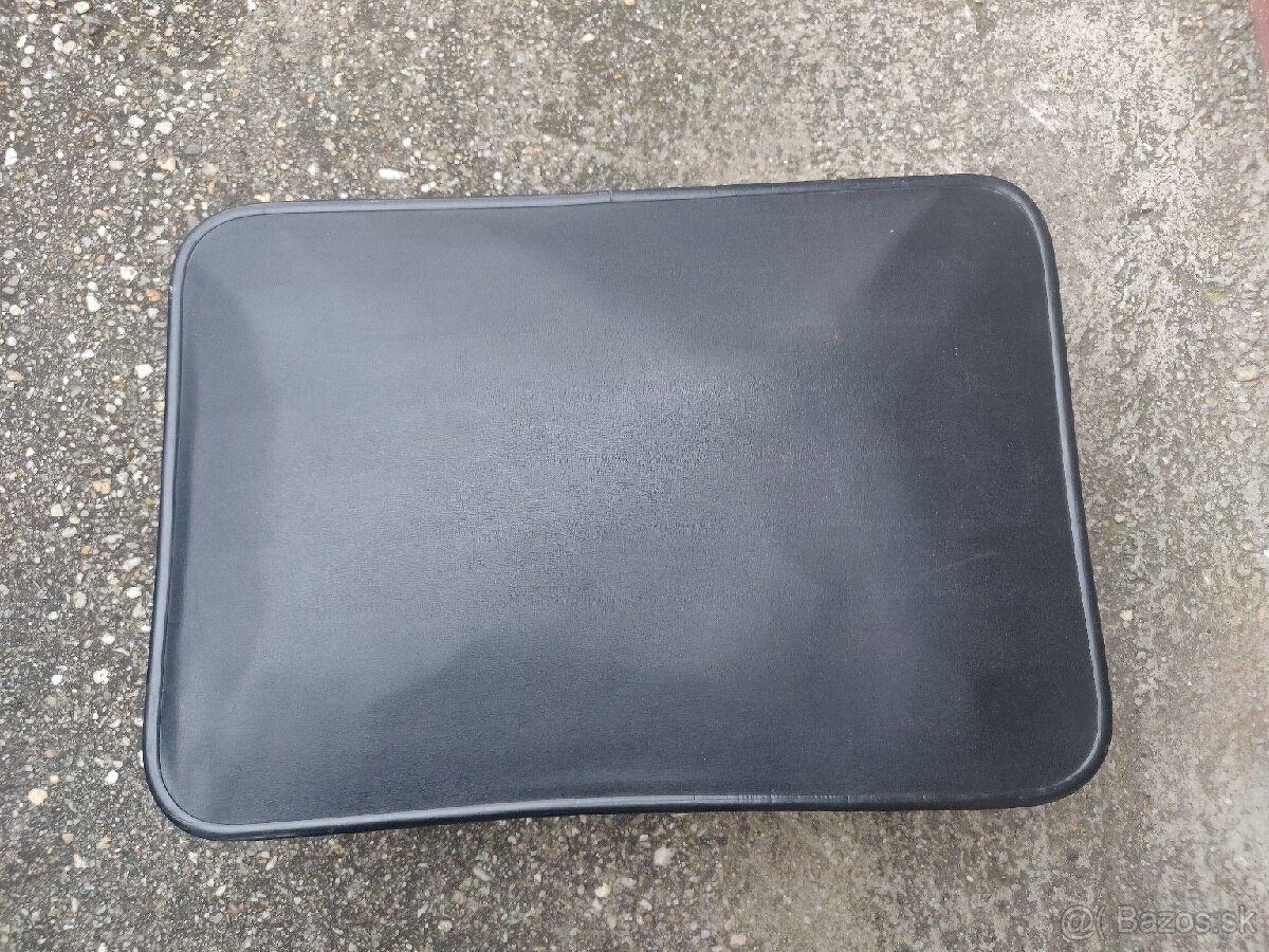 Starožitný koženkovy kufor - 4