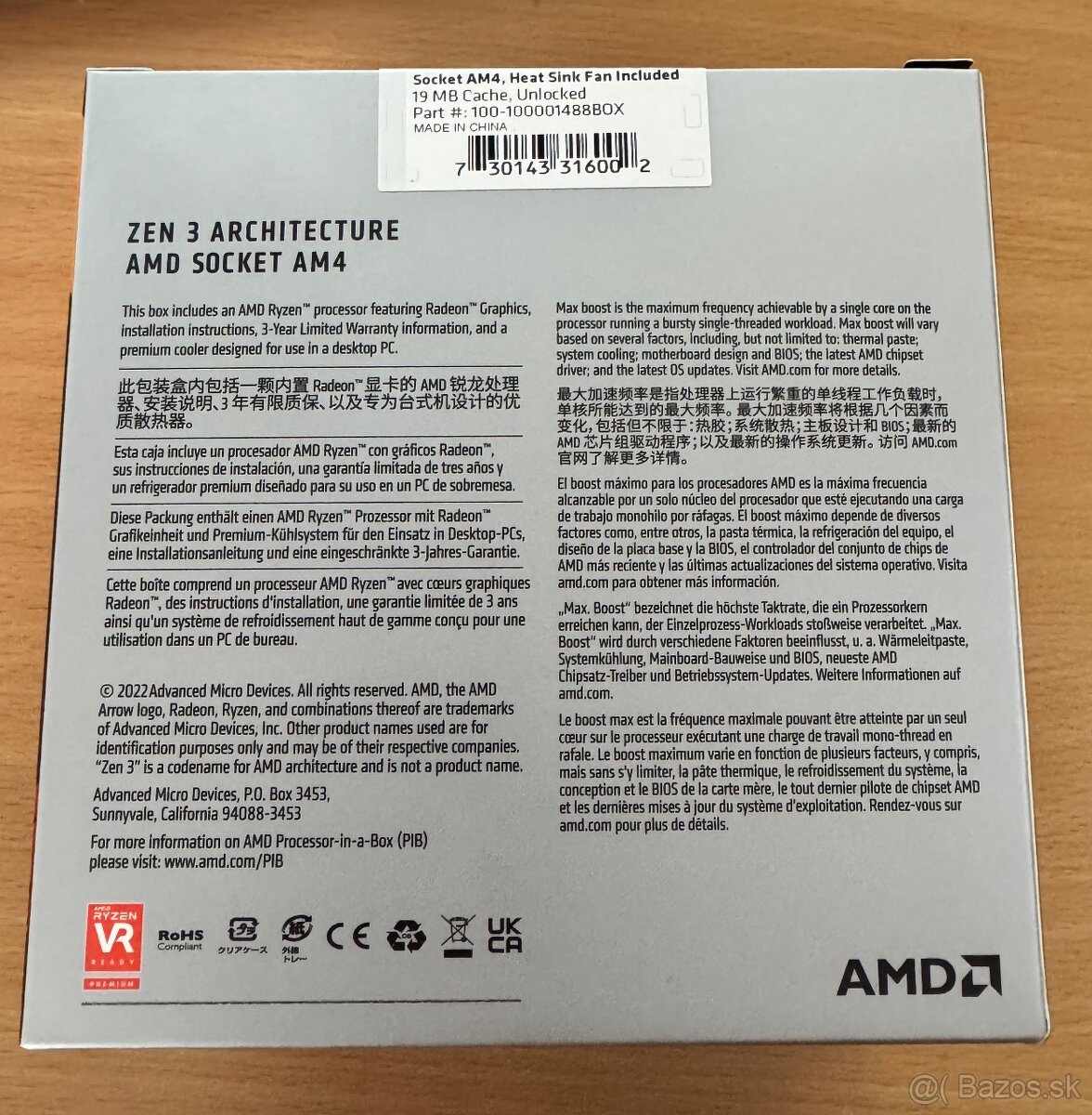 AMD Ryzen 5 5600GT - 4