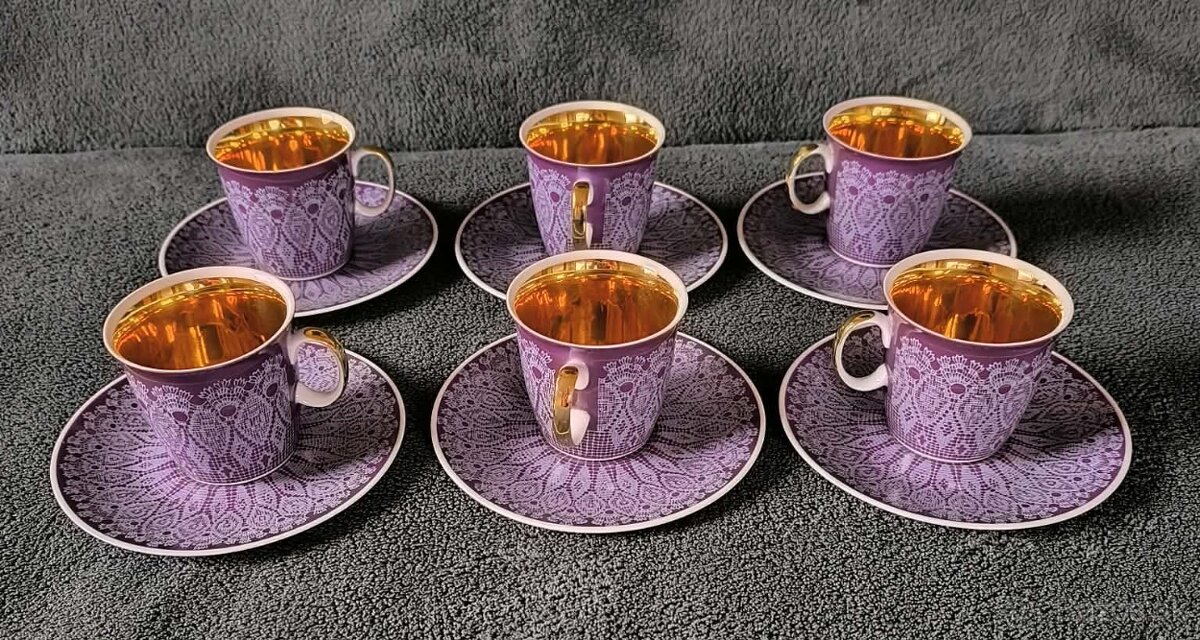 kávový set porcelán - 4