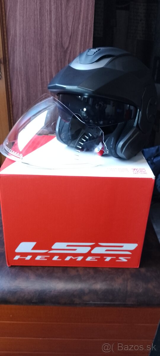 Prilba LS2 OF570 TITANIUM - 4