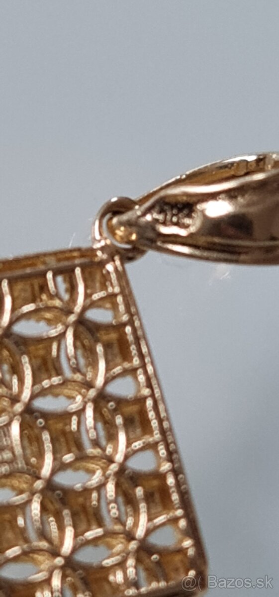 Prívesok z pravého zlata - 4