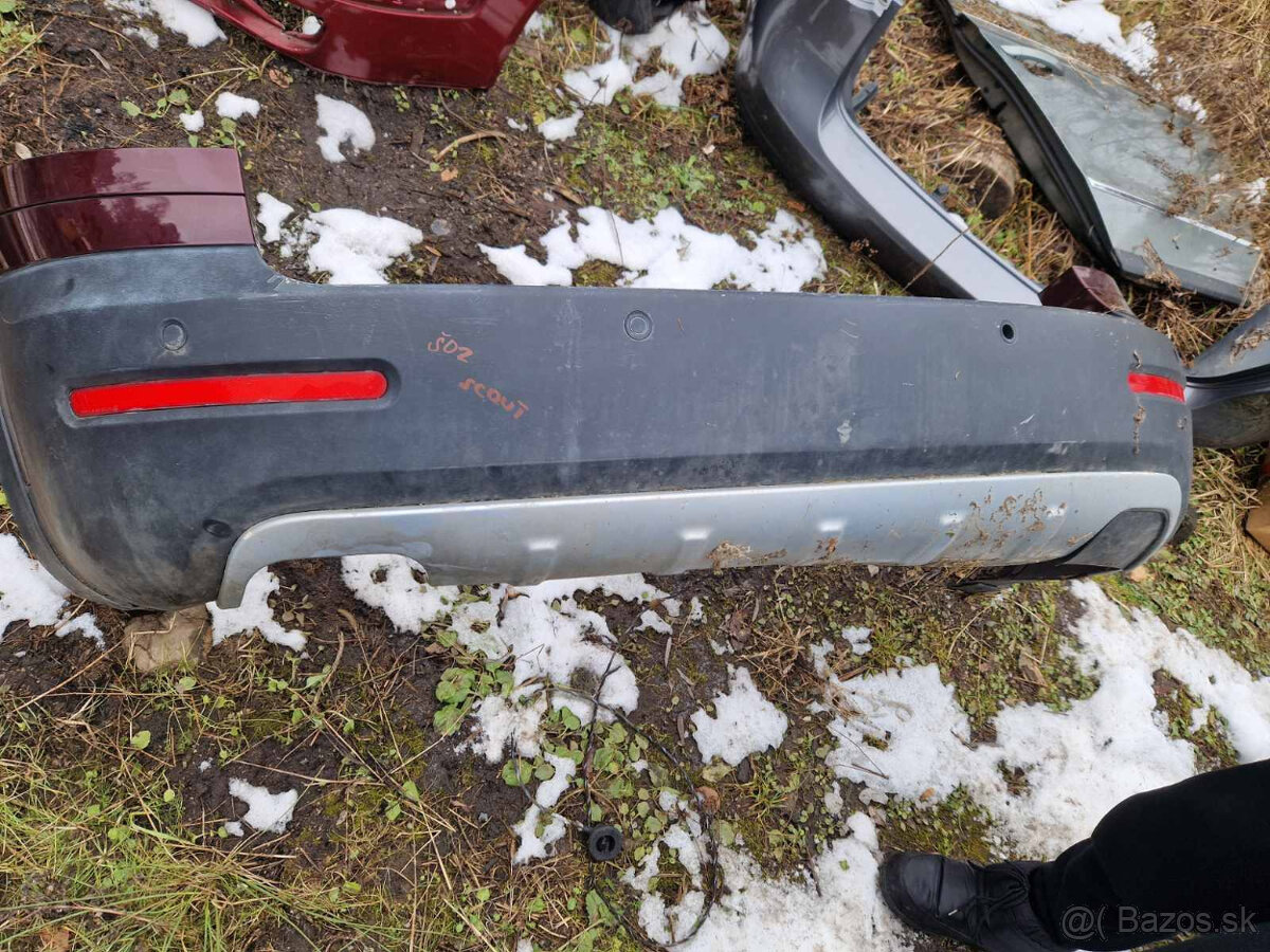 Nárazník Škoda Octavia 2 Scout - 4