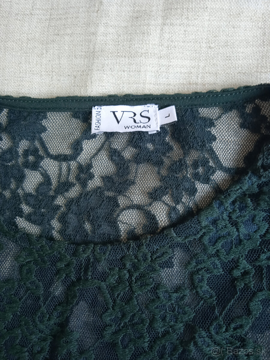 krajkové šaty - VRS - L - 4