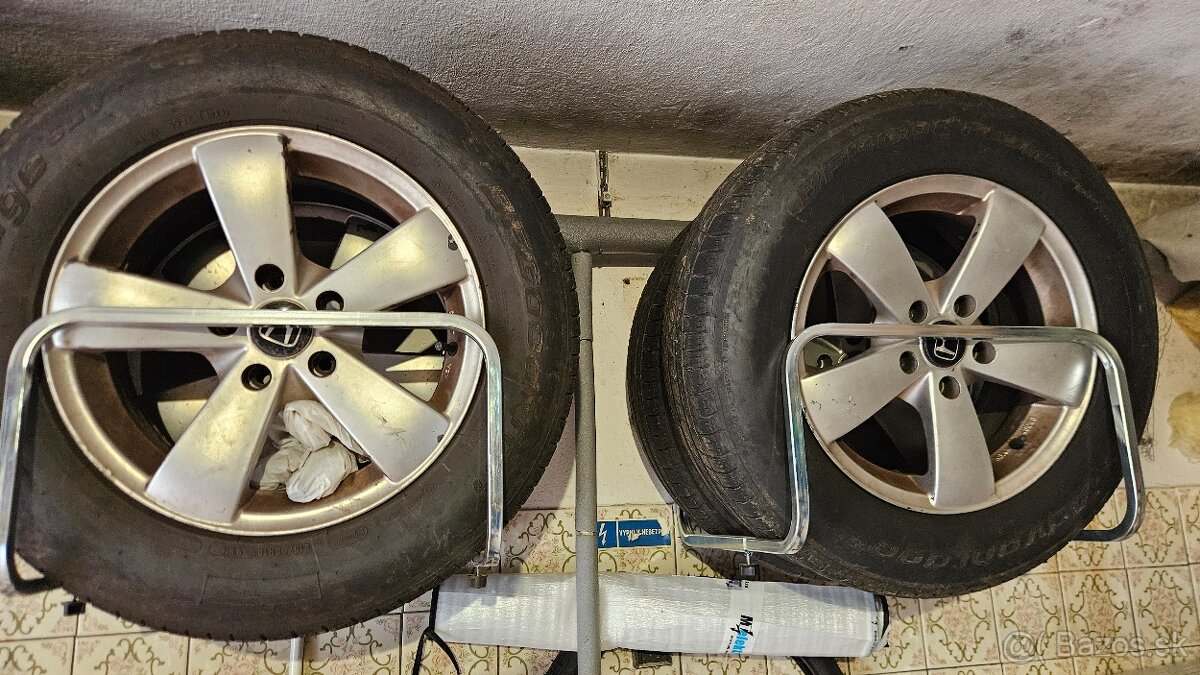 Aez Wave 5x114,3 r16 et40 + letne pneu 215/65 r16 - 4
