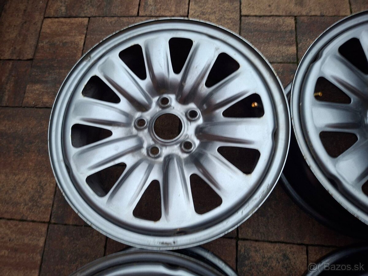 Plechové disky Škoda R16, 5x112 - 4