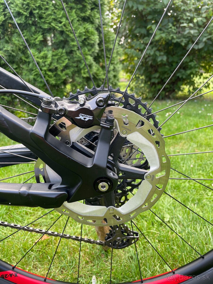 Karbonový horský trail bicykel Cube Stereo 120 HPC SLT - 4