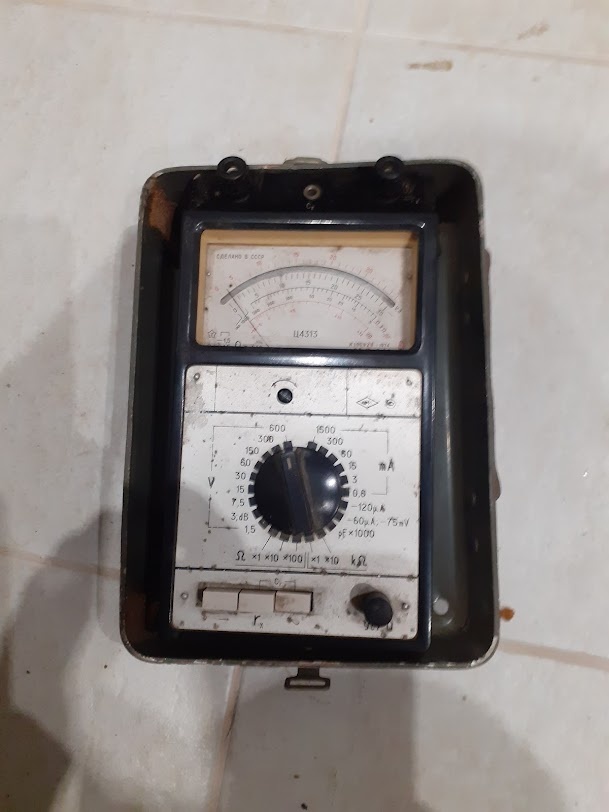 Sovietsky analógový merací prístroj C4353 - 4