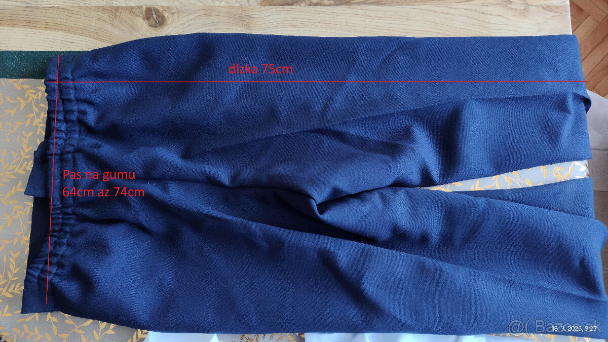 chlapcenske Oblekove nohavice a vesta 8-11r na vysku 140cm - 4