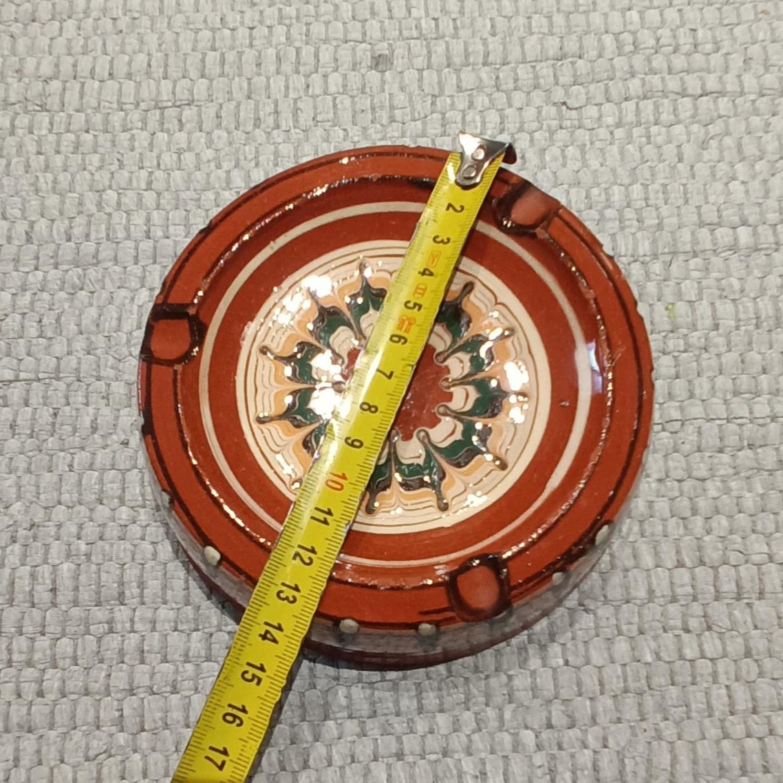 Bulharská keramika - váza + popolník - 4