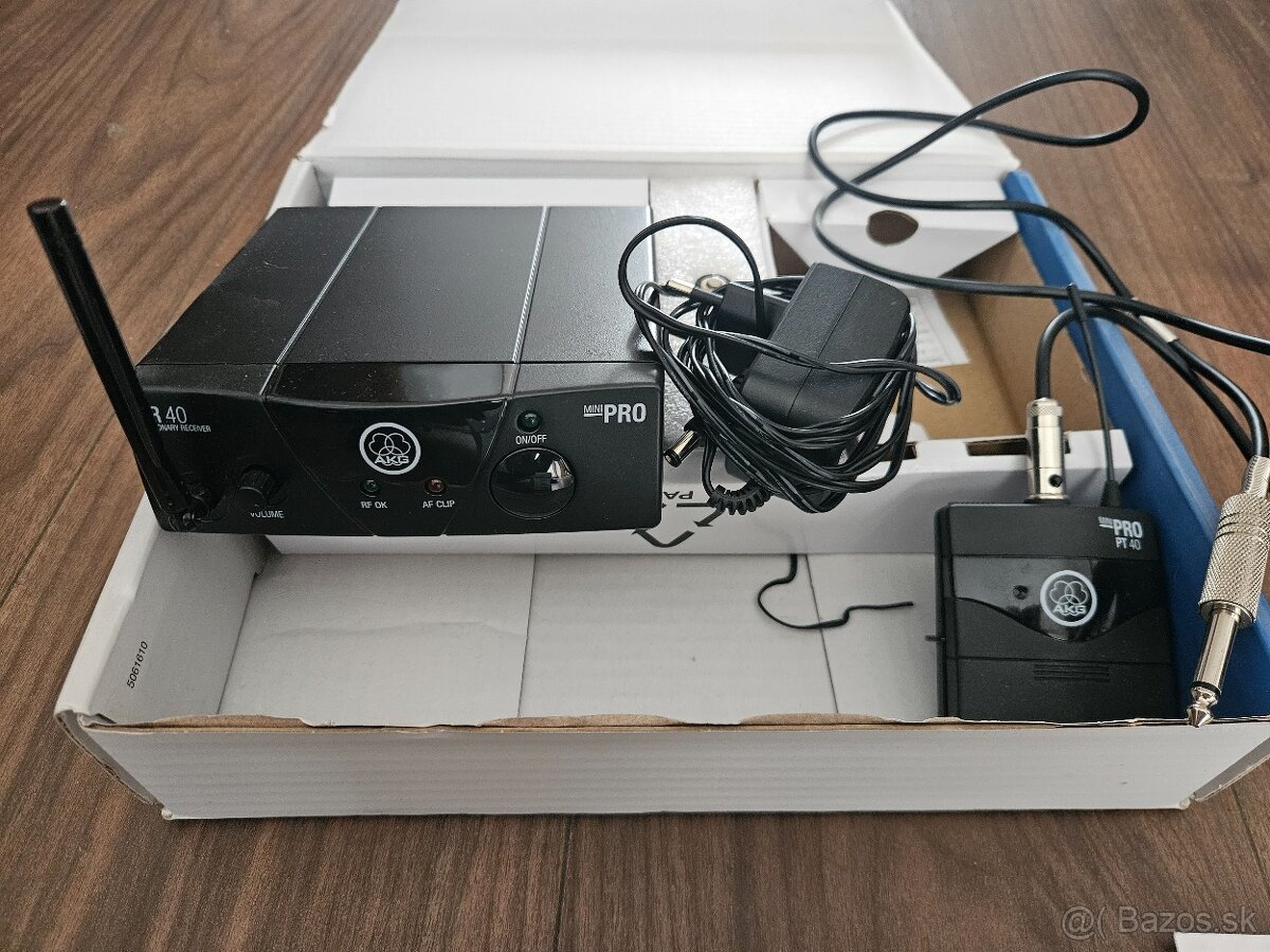 AKG WMS40 mini instrumental set (bassa a gitara) - 4