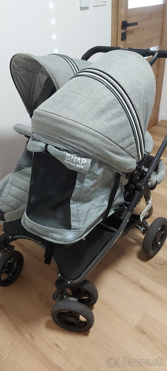 Kočík pre dvojičky Valco Baby Snap Ultra Duo - 4