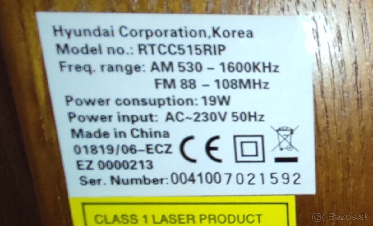Hyundai RTCC515RIP. - 4