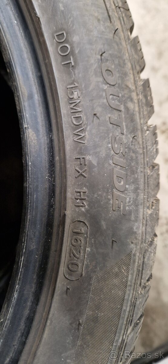 Predam 4ks zimnych pneu 255/40 R20 - 4
