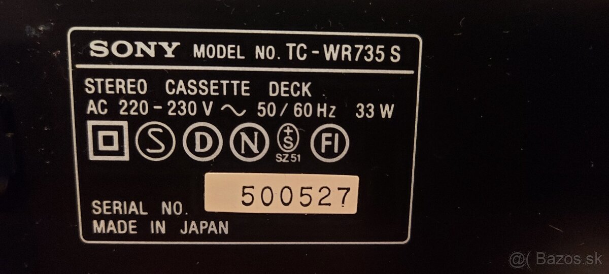 Predám double deck Sony, JVC, Aiwa a Universum - 4