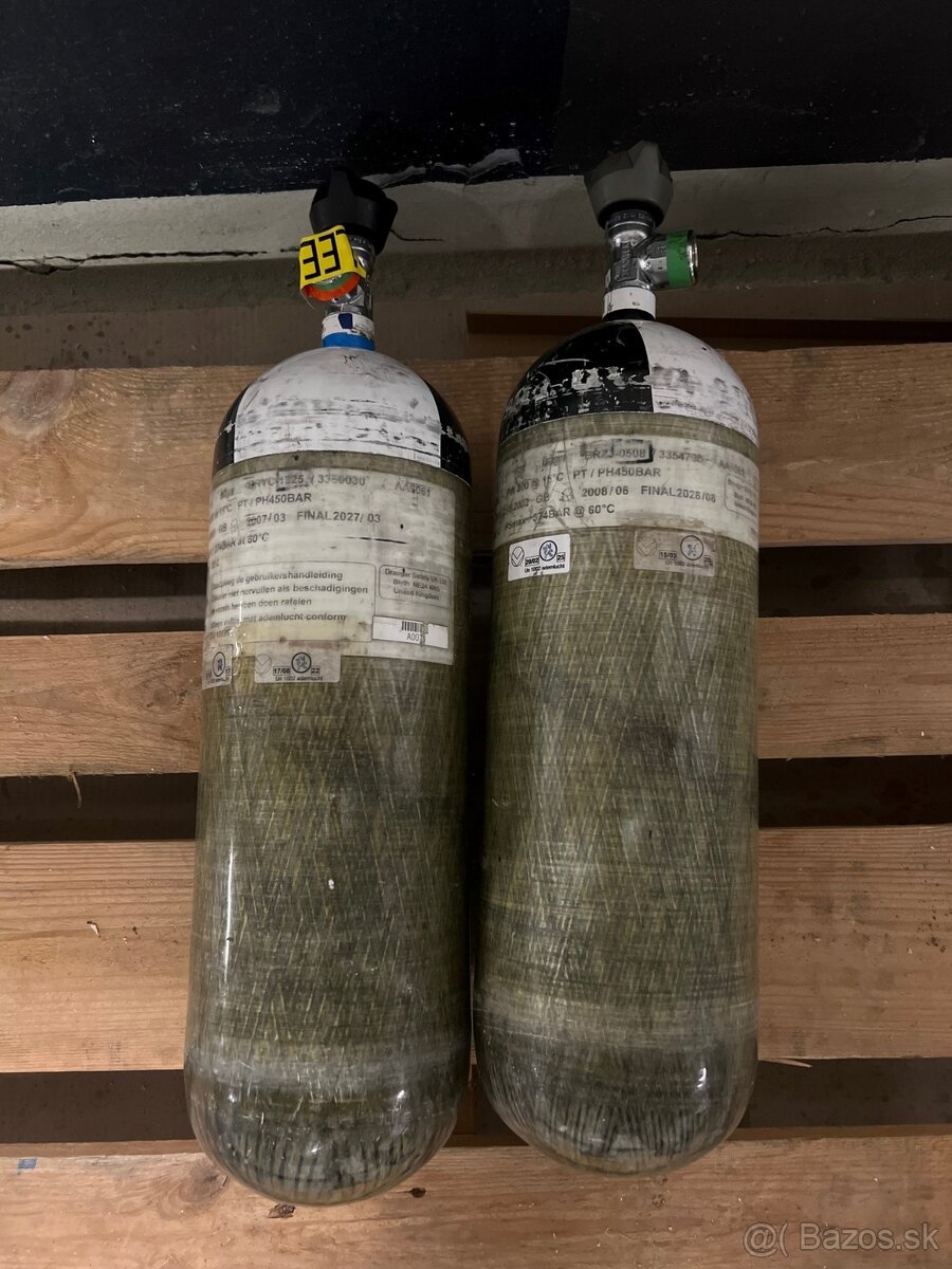 Dräger 6L, TLAKOVÁ FĽAŠA - 4