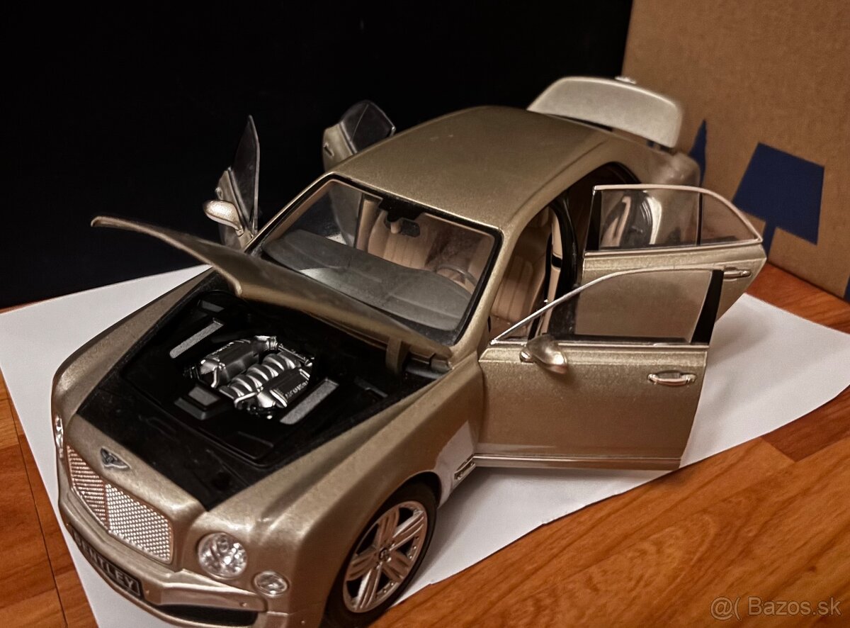 Predám tento model Bentley Mullsanne 1:18 - 4
