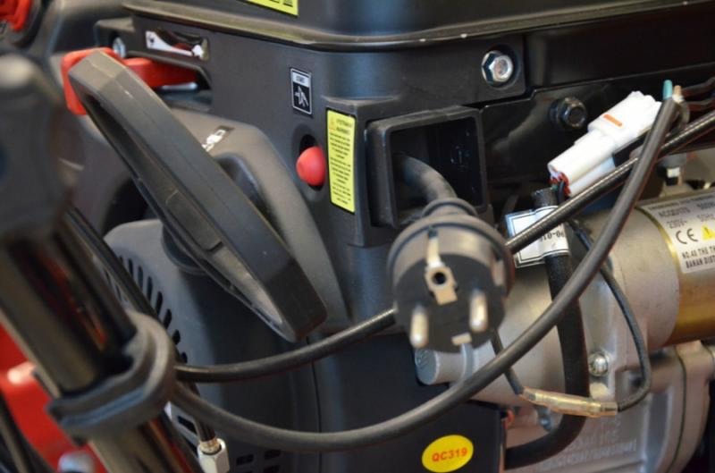 Hecht 9665 SE snehova freza pasova - 4