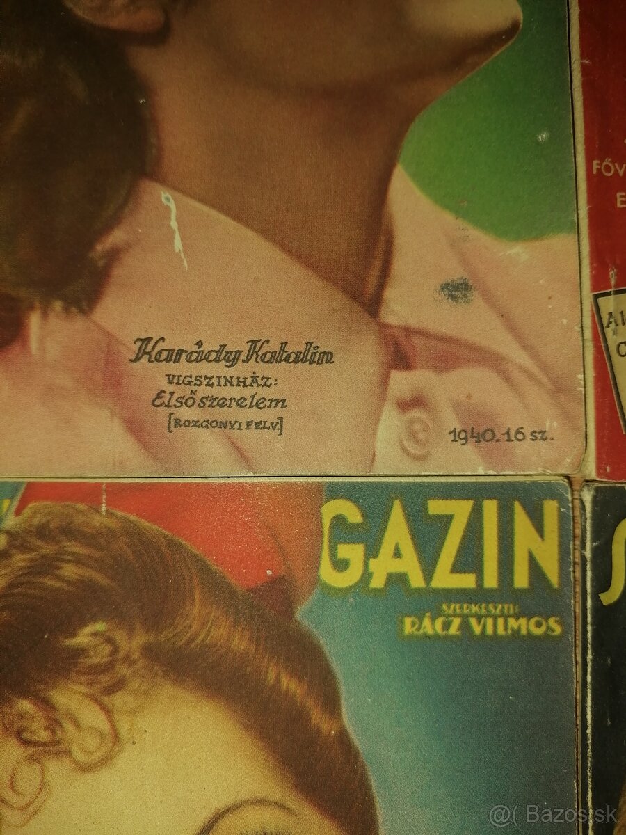 Staré Maďarské časopisy. - 4