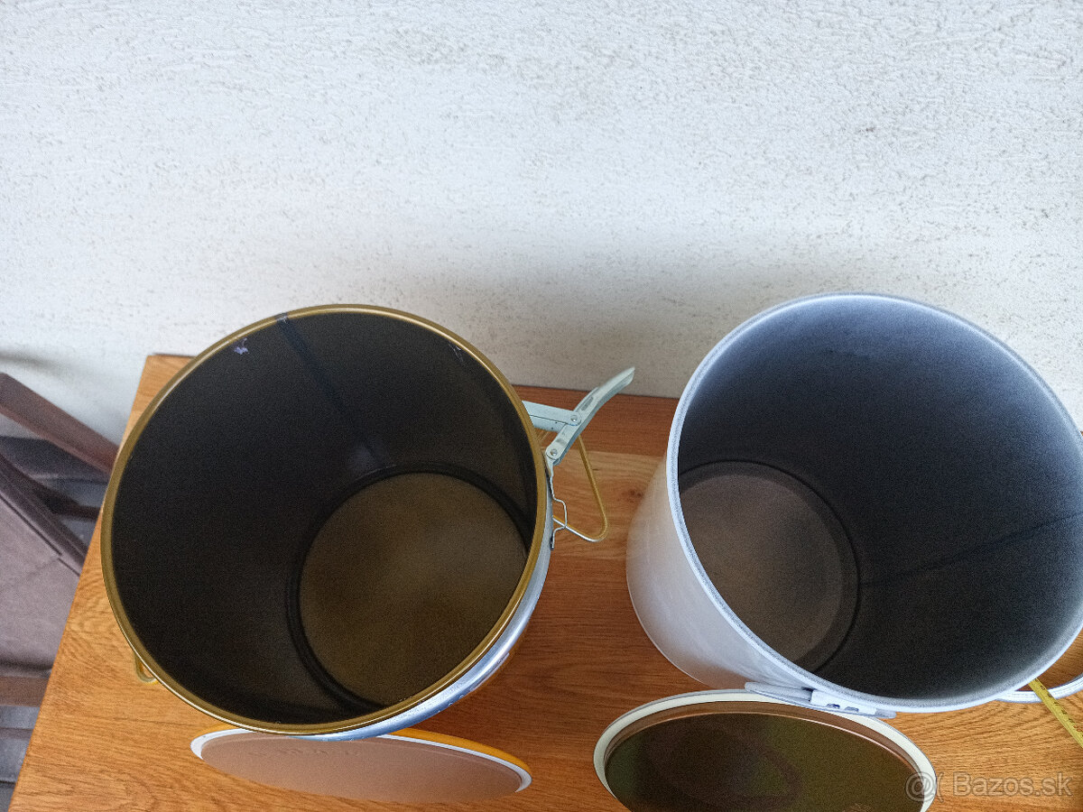 Predám plechové sudy 25L - 4