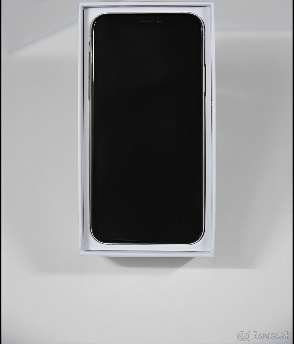 iPhone Xs Silver BATERIE 100% TOP - 4