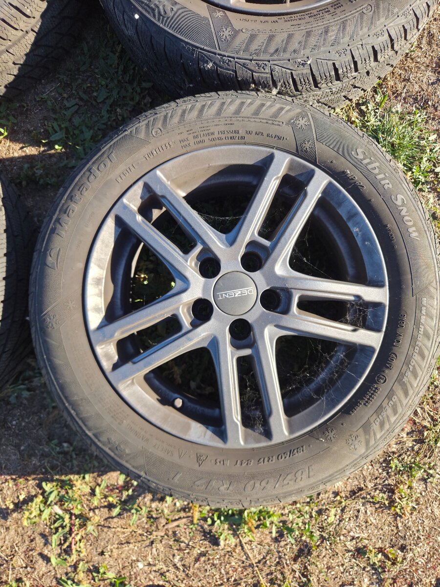 Zimné pneu. R15 Dezent TZ graphite - 4