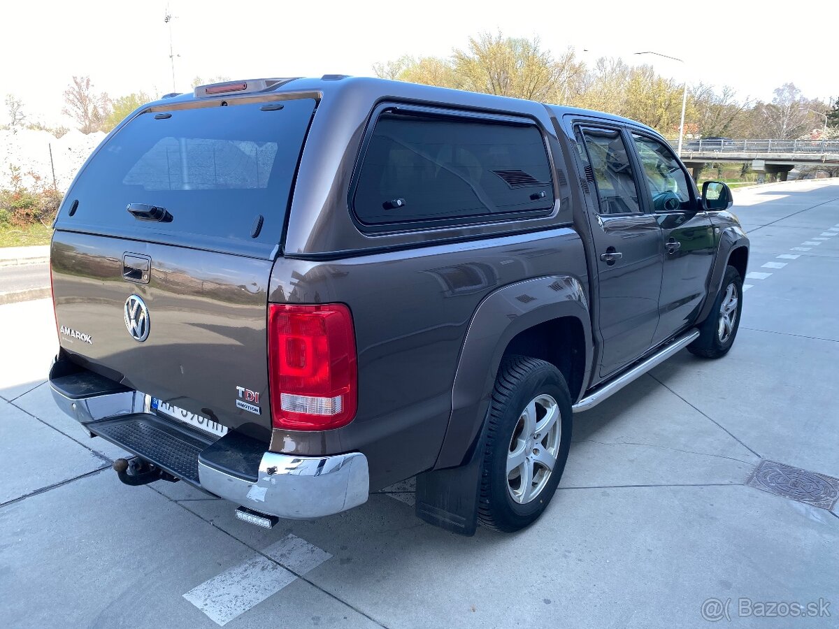 VW Amarok, 2.0 TDi, 4x4, 120 kW, manuál