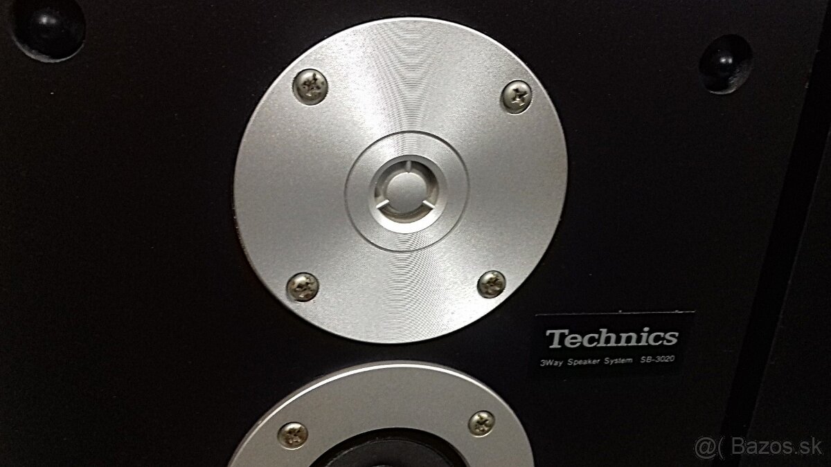 TOP stav VZACNE reproduktory TECHNICS 40x21x22cm Japan, AB29 - 4