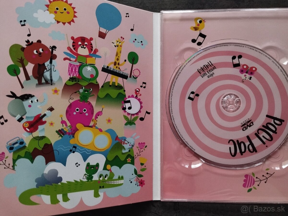 Predám detské CD/DVD z edície Detský svet hudby - 4